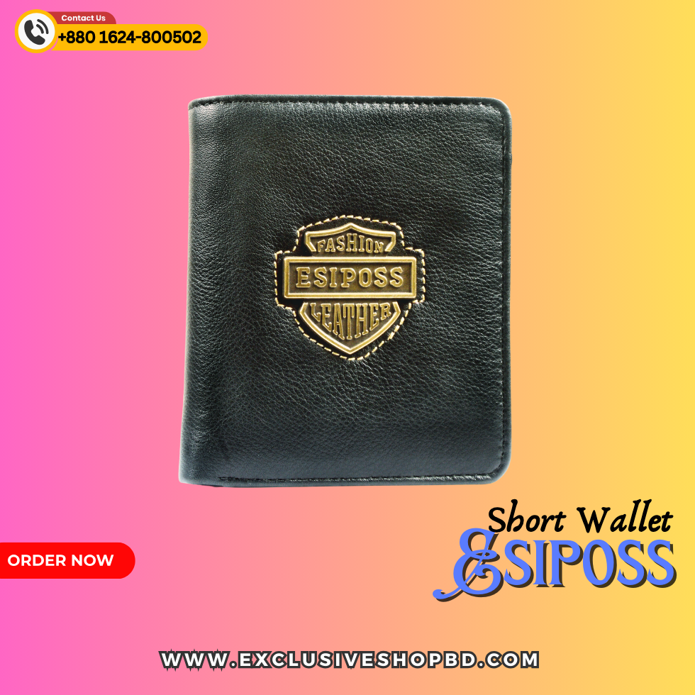 ESIPOSS Short Leather Wallet - EPS 55